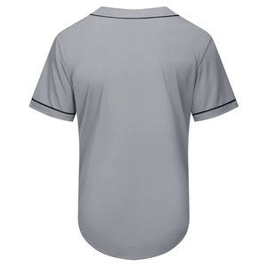 เสื้อเบสบอลแขนสั้นผลิตในปากีสถาน ทำจากโพลีเอสเตอร์ 100% เนื้อผ้าเบา ระบายอากาศได้ดี ป้องกันแบคทีเรีย เหมาะสำหรับสวมใส่เป็นทีม - Product Image 2