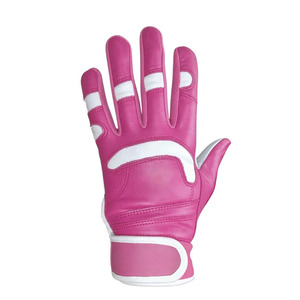 Custom Logo Leather Baseball Batting Gloves With Flexible Movement Design And Durable Palm <b>Padding</b> For Baseball <b>Practice</b> - Product Image 4