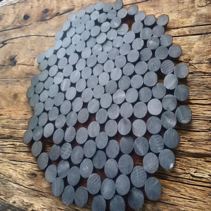 Botones de Cuerno de Búfalo Hechos a Mano, Ecológicos, Naturales, Personalizables, para Coser, Estilo Animal, 100% DIY, Artesanía - Product Image 1