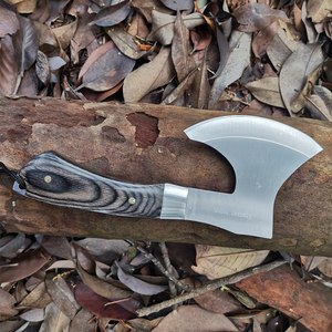 Hacha Vikinga de Acero Hecha a Mano de Alta Calidad, Venta Directa de Fábrica, para Uso en Campamentos al Aire Libre, Hachas Vikingas Tácticas y de Supervivencia - Product Image 1
