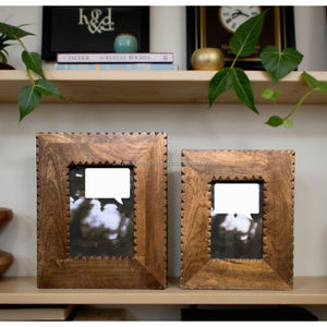 FrameCrafters Premium Classic Wood <b>Photo</b> <b>Frame</b> | Elegant Hand-Finished Design <b>for</b> Home Decor, Gallery Wall & Retail Display - Product Image 3