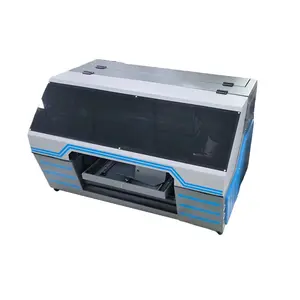 ZKMC pabrik menjual ZK-A3 6050 CMYKW tekstil tinta USB 3.0 kain inkjet DTG Printer 2880dpi T-shirt printer