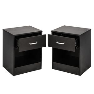 Comodini XH da 2 pezzi con cassetto per riporre oggetti in camera da letto - Product Image 4