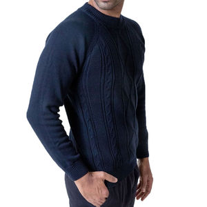 Men's Premium Casual Winter Pullover Sweater 100% Cotton Soft Knit Anti-Pilling Breathable - Product Image 3