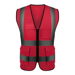 Chaleco de Seguridad de Alta Visibilidad Unisex, Antiestático, Impermeable, Transpirable, Ligero, Duradero, Cómodo y Reflectante - Product Image 4