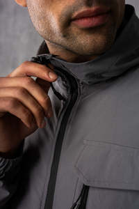Men's Custom Lightweight Hooded Windbreaker Set with <b>Hoodie</b> And Shorts Outdoor <b>Running</b> Sportswear Casual Two Piece Tracksuit Set - Product Image 2
