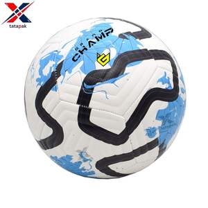Ballon de football de taille standard 5, cousu à la machine, en PU, pour adultes, ligues sportives, matchs en plein air et entraînement de football, prix de gros - Product Image 1