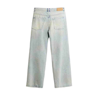 Vêtements vintage pour hommes, jeans en denim longueur cheville, meilleure qualité, fermeture à boutons, poches latérales et arrière, jean en denim pour hommes