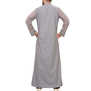 New Modest Elegant <b>Moroccan</b> & Arabic Saudi Style Full Length Men's <b>Thobes</b> High Quality Cotton Customizable Sizes in Low Rates - Product Image 5