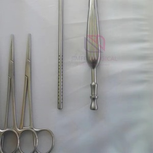 Vente en gros de l'ensemble de chirurgie plastique professionnel JIMED SURGICAL, 72 pièces, outils chirurgicaux en acier inoxydable, réutilisables, haute qualité, CE - Product Image 4