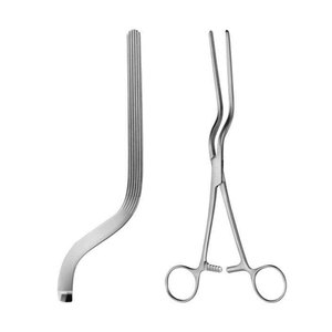 คีมหนีบ Satinsky คุณภาพสูง 3 ชิ้น รุ่น DeBakey Atraumatic Tangential Clamp ขนาด 9 นิ้ว สำหรับหลอดเลือดขนาดเล็ก แบบใช้ซ้ำได้ ผลิตจากเหล็กกล้าไร้สนิม - Product Image 2