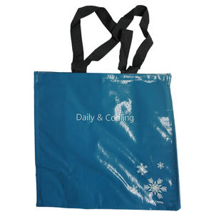 Sac PP tissé en gros avec poignées impression laminée personnalisée réutilisable recyclable pour faire du shopping usine du Vietnam - Product Image 3