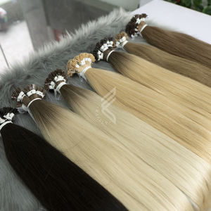 Vente en Gros d'extensions de Cheveux Humains Haut Niveau Cheveux Humains Naturel de Haute Qualité Extension de Cheveux à Pointe de Kératine - Product Image 2