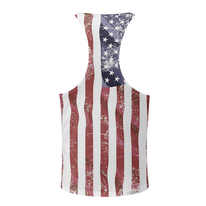 Camiseta Deportiva Personalizada sin Mangas para Hombre, Talla Grande, para Gimnasio, Fitness, Culturismo, Chaleco Deportivo de Secado Rápido, Transpirable, de Algodón/Fibra de Bambú - Product Image 3