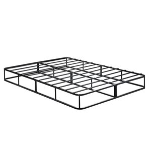 California King metallo fondotinta 1pc materasso nero con rivestimento in tessuto resistente ed elegante struttura in metallo - Product Image 2