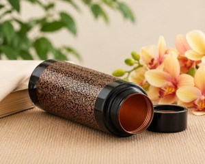 Trending New Designs 100% Pure Copper Premium Quality 33 Oz Eco-Friendly Leakproof Reusable Camping <b>Drinkware</b> Drinking Water - Product Image 1