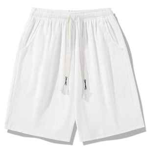 Pantalones Cortos de Algodón Clásicos Hechos a Medida para Hombre, Ajuste Personalizado, Estilo Urbano Transpirable para Verano, Venta al Por Mayor - Product Image 2