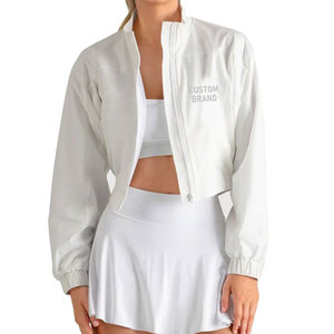 Custom Logo Women's Cropped <b>Jacket</b> for Women Cropped Varsity <b>Jacket</b> High School Women's Women's Cropped <b>Jacket</b> in Low Price - Product Image 1