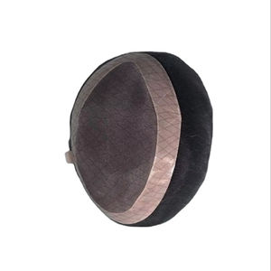 Taz วิกผมอินเดียแบบเชมมี่สำหรับผู้ชายวิกผมเบสแบบโมโนและผมปลอม-นุ่มน้ำหนักเบาเป็นมิตรกับสิ่งแวดล้อม - Product Image 2