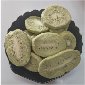 Venta al por mayor de fábrica: Snack de kiwi deshidratado 100% natural, orgánico y a granel, en rodajas, con sabor ácido. - Product Image 1