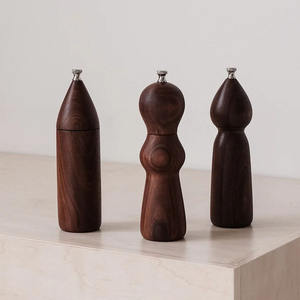 Moulin à sel et à poivre en laque artisanale, couleur et taille personnalisées, moulin à sel et à poivre manuel pour la cuisine, fabriqué au Vietnam par HNH Craft - Product Image 4