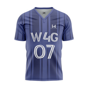 Maillot de football professionnel personnalisé pour femmes, design avec nom d'équipe, respirant, haute qualité, anti-bactérien, séchage rapide - Product Image 1