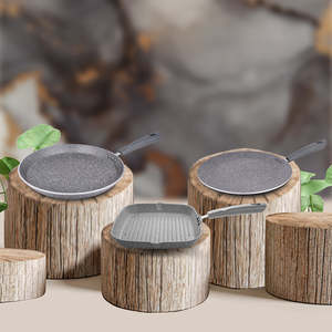 3 PCS Non-Stick Aluminium <b>Cookware</b> <b>Set</b> Primestone STARTER Collection JAGDAMBA CUTLERY LIMITED - Product Image 1