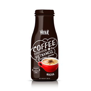 Caramel <b>Coffee</b> Beverage Glass Bottle 280ml Wholesale Beverage Supplier VINUT For <b>Distributor</b> - Product Image 6