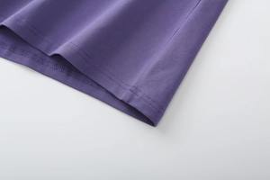 T-shirt uni pour homme avec logo personnalisé, couleur unie, manches courtes, col rond, respirant, décontracté, été, vente en gros, faible MOQ - Product Image 6