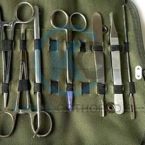 Trousse chirurgicale d'urgence sur le terrain - Instruments médicaux manuels en acier, durables et réutilisables, certifiés CE, kit tactique pour médics - Product Image 4