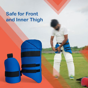 Protector de Muslo para Cricket con Logotipo Personalizado, Equipo de Protección Profesional para Cricket, Ligero, Cómodo, Duradero, de Cuero PU Transpirable - Product Image 2