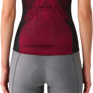 Maillot de cyclisme personnalisé pour femme, respirant, léger, confortable, séchage rapide, polyester respirant, haut de sport pour adulte - Product Image 5