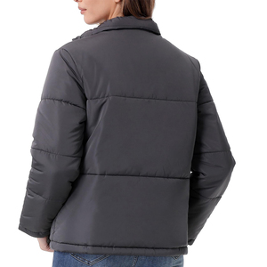 เสื้อแจ็คเก็ตพัฟเฟอร์สำหรับผู้หญิง แขนยาว สีสันปรับแต่งได้ เป็นมิตรกับสิ่งแวดล้อม กันน้ำ ระบายอากาศได้ดี บุด้วยผ้าฝ้าย เหมาะสำหรับฤดูหนาว - Product Image 2