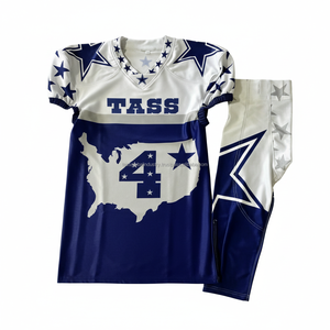 Uniforme de Fútbol Americano para Mujer, Impreso, de Secado Rápido, Personalizado, OEM, al por Mayor - Product Image 1