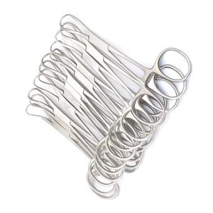 Pinzas para toallas Backhaus 110mm 17-251-110, instrumento quirúrgico manual de acero inoxidable de precisión para draping, certificado CE Hermann - Product Image 5