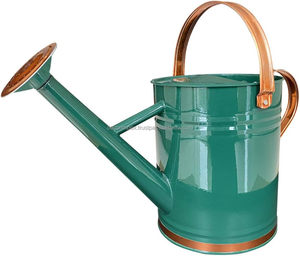 Regadera de metal ligero, a menudo comercializada como "Mini maceta de agua para jardinería" o "Regadera de metal de color caramelo" - Product Image 1