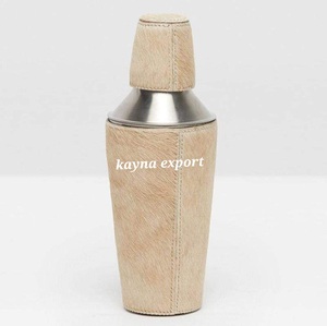 Shaker à cocktails en acier inoxydable de qualité supérieure, avec finition nacre, capacité 500 ml, accessoires de bar, ensemble de préparation de cocktails - Product Image 4