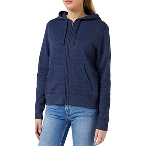 Sudadera con capucha y cremallera para mujer – Sudadera premium suave con cremallera completa para niñas, unisex, de algodón, estilo urbano, informal, de alta calidad - Product Image 1