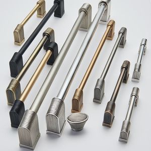 Wardrobe Handle Knobs Kitchen Bedroom Copper Cabinet <b>Door</b> Pull Handles - Product Image 4