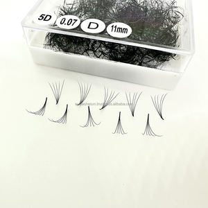 Hecho en Vietnam Volumen <span class=keywords><strong>de</strong></span> flujo 5D 6D Ventilador <span class=keywords><strong>de</strong></span> pestañas Buen servicio Visón largo natural Cuidado personal Caja personalizada Fabricante - Product Image 4