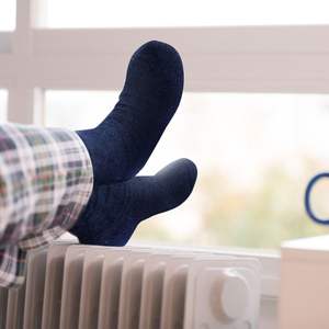 3 paires de chaussettes thermiques d'hiver en laine pour hommes, douces, confortables, épaisses, absorbant l'humidité, noires - Product Image 3