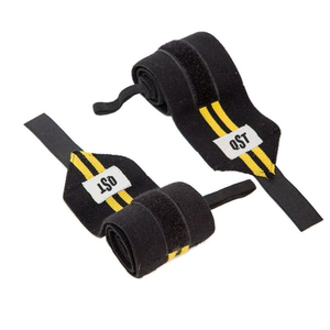 สายรัดข้อมือยกน้ำหนักและครอสฟิตคุณภาพสูงแบบกำหนดเองพร้อมโลโก้ - Product Image 6
