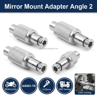 Adaptateur de moyeu d'hélice de drone OEM en Al7075-T6 anodisé usiné CNC, avec écrou de blocage conique M5, pièces FPV