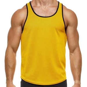 Camiseta Deportiva de Algodón Tejido Transpirable para Hombre, Talla Grande, Informal, Ecológica, de Secado Rápido, 180g, para Correr, Trotar, Ejercicio Muscular, Personalizada - Product Image 1