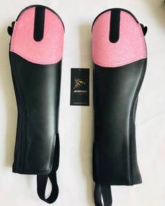 Medias Polainas de Cuero para Montar a Caballo a BAJO PRECIO - Productos Ecuestres de Lujo para Deportes y Actividades al Aire Libre - Product Image 4