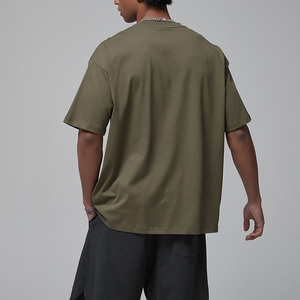 T-shirt surdimensionné en coton 100% de haute qualité 230 g/m², impression personnalisée, t-shirt uni, t-shirt surdimensionné pour homme - Product Image 3