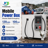 Yixindian 120kWh 100kW Mobile Energy Storage Fast Charging System for Emergency Power for Rescue and Disaster Relief Hybrid