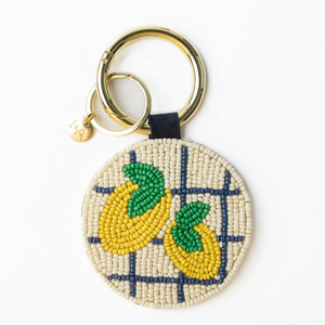 New Creative Gift Handmade Beaded Rhinestone <b>Bow</b> Keychain Tassel Bag Charm Car Pendant Seed Beads - Product Image 6