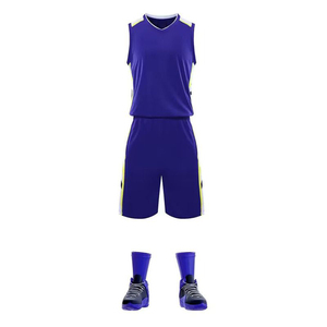 Conjunto de camiseta de baloncesto blanca personalizada, diseño de ventilador, camiseta transpirable de ajuste seco y pantalones cortos, opción de talla grande - Product Image 2