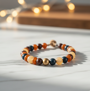 กำไลข้อมือหินหลายชนิดทำมือขายดี เงินแท้ 925 ชุบทอง 18K ขนาด 2.6 นิ้ว เครื่องประดับอัญมณีสำหรับงานแฟชั่น ปาร์ตี้ งานแต่งงาน - Product Image 1